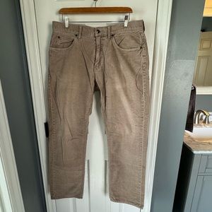 J.Crew straight corduroy pants, 34/32, excellent used condition